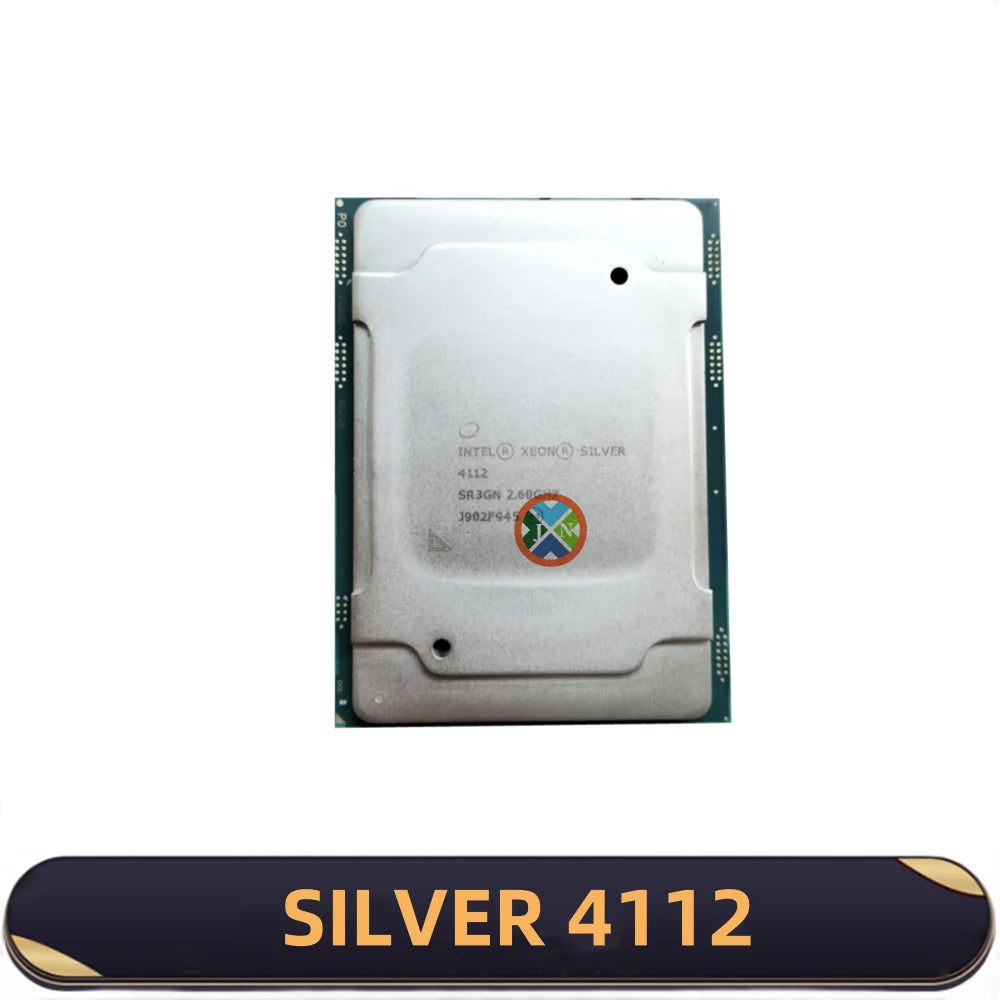 Xeon SILVER 4112 2.6GHz 8.25M Cache 4-Cores 8-Thread 85W LGA3647 CPU Silver4112 Aurexia off