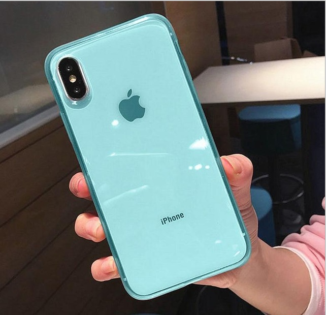 New iPhone XS Candy Color TPU Protective Case Aurexia off