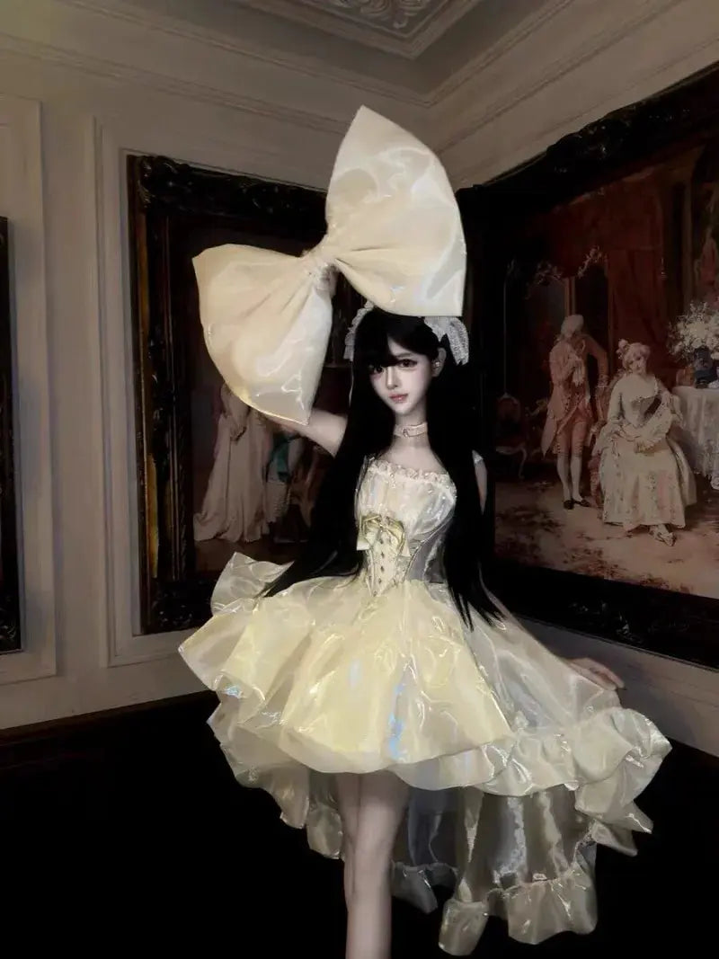 Luxury High End Birthday Party Gown Elegant Adult Banquet Princess Evening Dress Japanese Lolita Style Sweet Cute Dresses Ladies Aurexia off