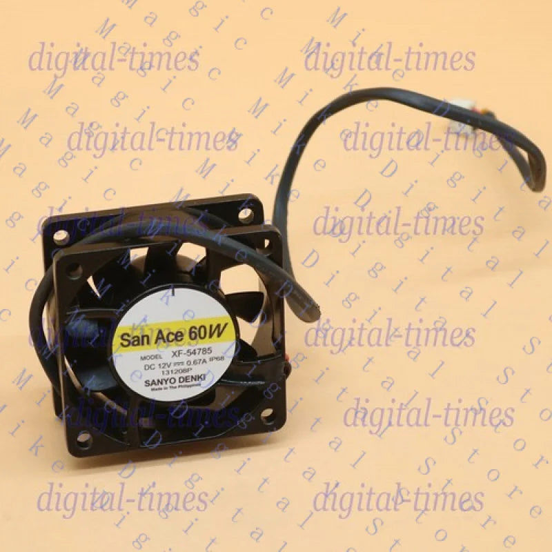 H  One For SANYO New XF-54785 San Ace60W 12V 0.67A cooling fan Aurexia off