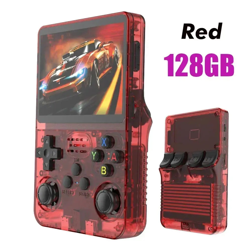 128G R36S Retro Handheld Video Game Console Linux System 3.5 Inch IPS Screen R35s Pro Portable Pocket Video Player 64GB Games Aurexia off