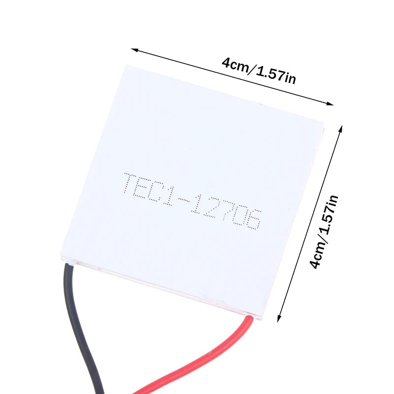 TEC1-12705 12706 TEC1-12715 Thermoelectric Cooler Peltier 40*40MM 12V Semiconductor Refrigeration Elemente Module Aurexia off