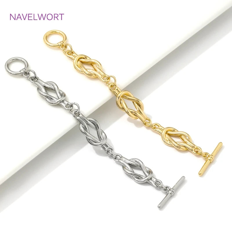 18K Gold Plated OT Clasps Toggle Clasp For Jewelry Making,Brass Bracelet Connector Clasps,For DIY Necklace Making Accessories Aurexia off