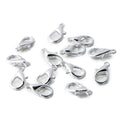 10pcs/lot Multiple Size Lobster Clasps Necklace Hooks Bracelets Connector Findings DIY Chains Jewelry Making Supplies Wholesale Aurexia off