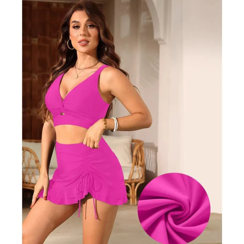 Swimwear Women Swimsuit Sexy Tankini New Push Up Bikinis Set Brazilian Bathing Suit Beachwear Biquini Two Piece Suits 2026 Aurexia off