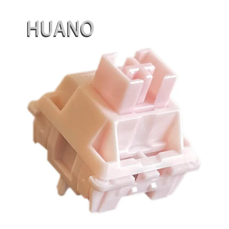 HUANO Sakura Switch 35GF 5pin Linear Mechanical Keyboard Game Office Custom DIY Switches PC 23.5mm Japan Imports Spring Hot Swap Aurexia off