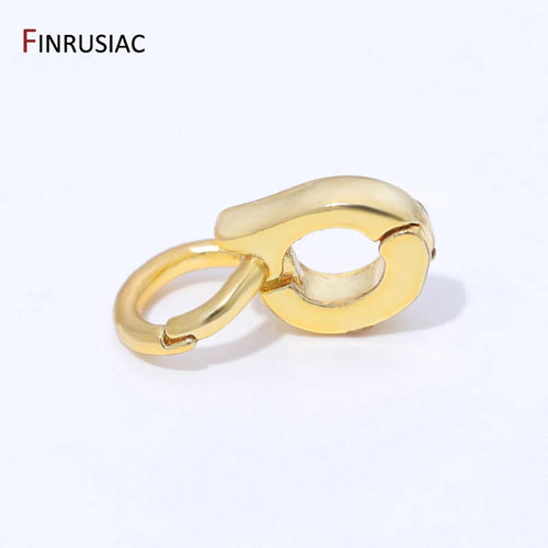 14K Gold Plated Brass Enhancer Pendant Bails Connector for Jewelry Making,Bail for Jewelry,DIY Necklace Bracelet Making Supplies Aurexia off