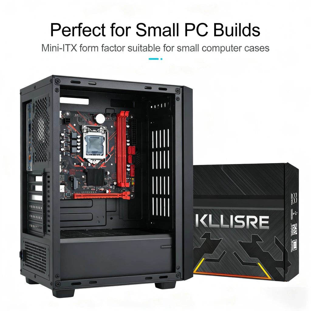 Kllisre B75 Mainboard LGA 1155 Socket DDR3 M.2 NVMe with  Intel  i5 3570 Cpu Aurexia off