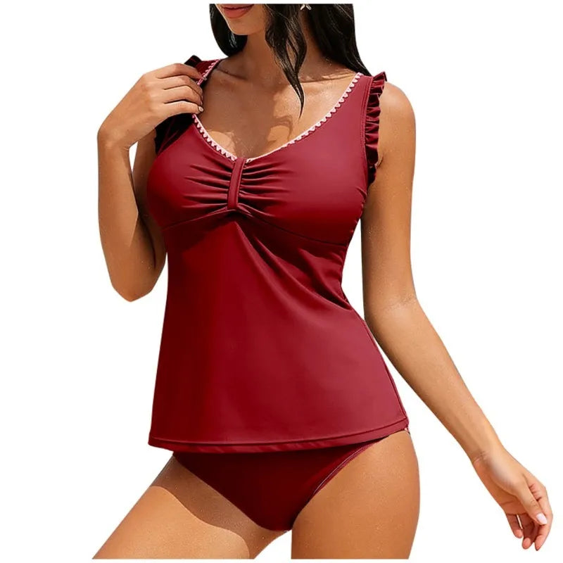 Swimwear Women Swimsuit Sexy Tankini New Push Up Bikinis Set Brazilian Bathing Suit Beachwear Biquini Two Piece Suits 2026 Aurexia off