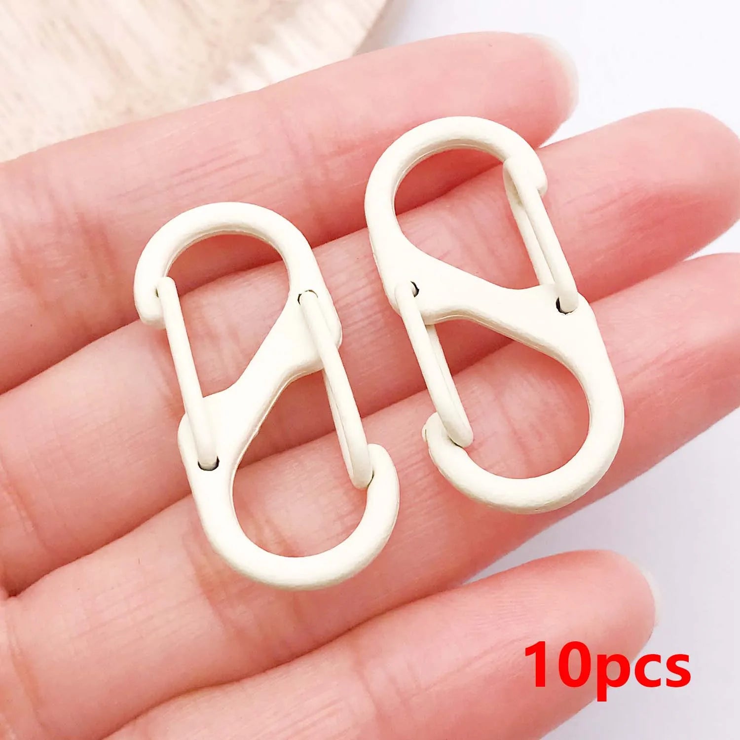 10pcs Multifunctional S Buckle Double Clasp Lobster Clasp Hook Connectors for DIY Bracelet Necklace Jewelry Making Accessories Aurexia off