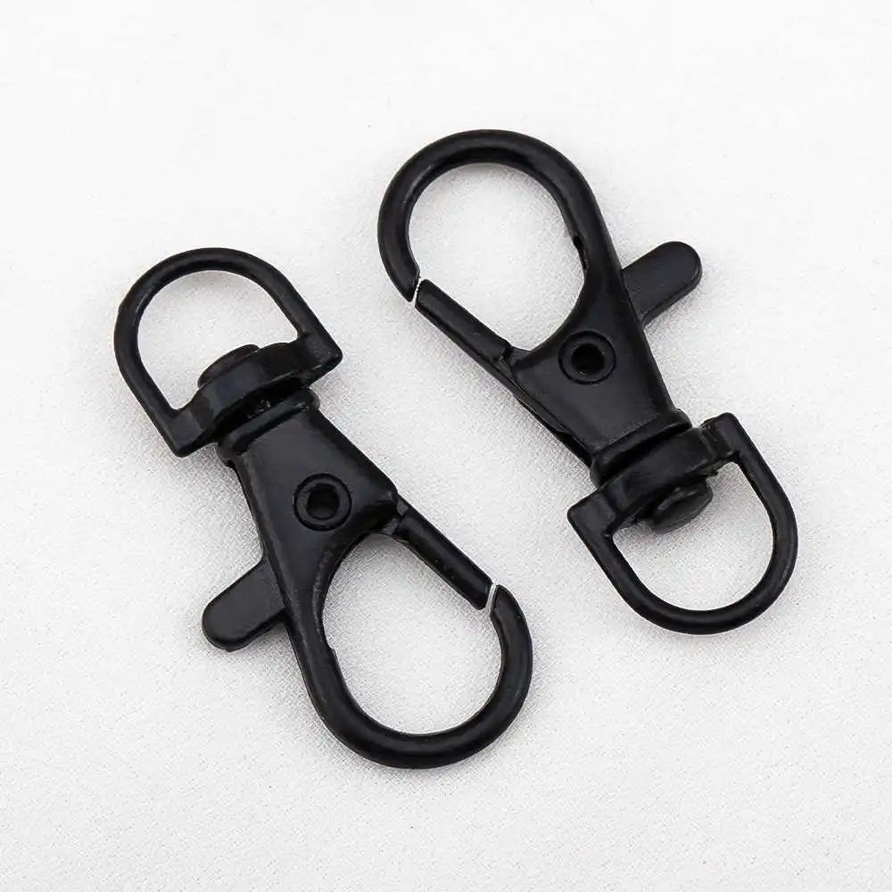 10pcs Colored Alloy Painted Fish Mouth Spring Clasps Lobster Claw Hook Connectors for Keychain DIY Jewelry Making Accessories Aurexia off