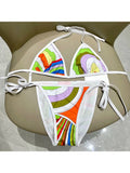 2026 NEW Designer Sexy Women's 2 Pieces Bikini Swimwear Printed Separates Bikini Aurexia off