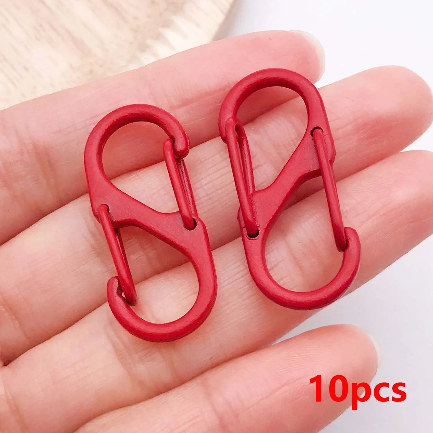 10pcs Multifunctional S Buckle Double Clasp Lobster Clasp Hook Connectors for DIY Bracelet Necklace Jewelry Making Accessories Aurexia off