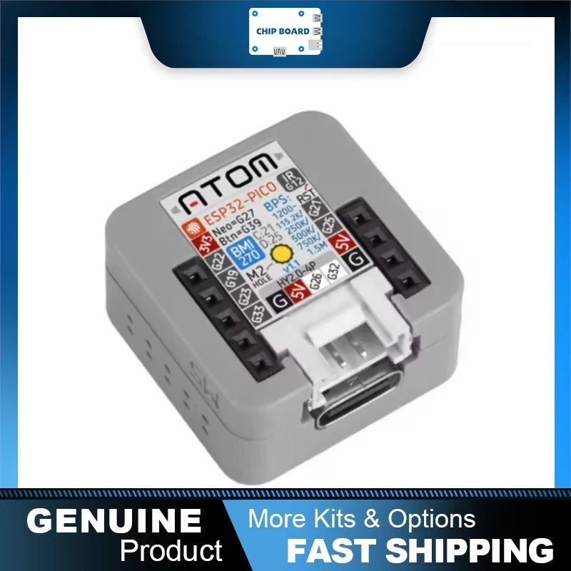 M5Stack Atom-Matrix v1.1 ESP32-PICO-D4 Kit, BMI270 IMU, 5x5 RGB LED, IR WiFi IoT Controller Aurexia off