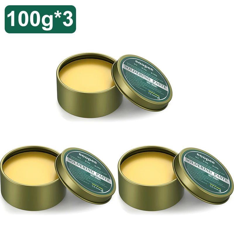 Solder Paste Rosin Flux 10g/30g/100g Lead-free Welding Flux Iron Repair Welding Paste Soldering Tin Soldering Oil Soldering Flux Aurexia off