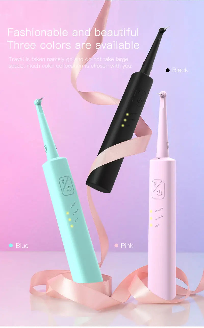 LED Smart Tooth Cleaner with Dual Heads & Multi-Modes Aurexia off