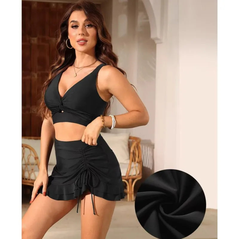 Swimwear Women Swimsuit Sexy Tankini New Push Up Bikinis Set Brazilian Bathing Suit Beachwear Biquini Two Piece Suits 2026 Aurexia off