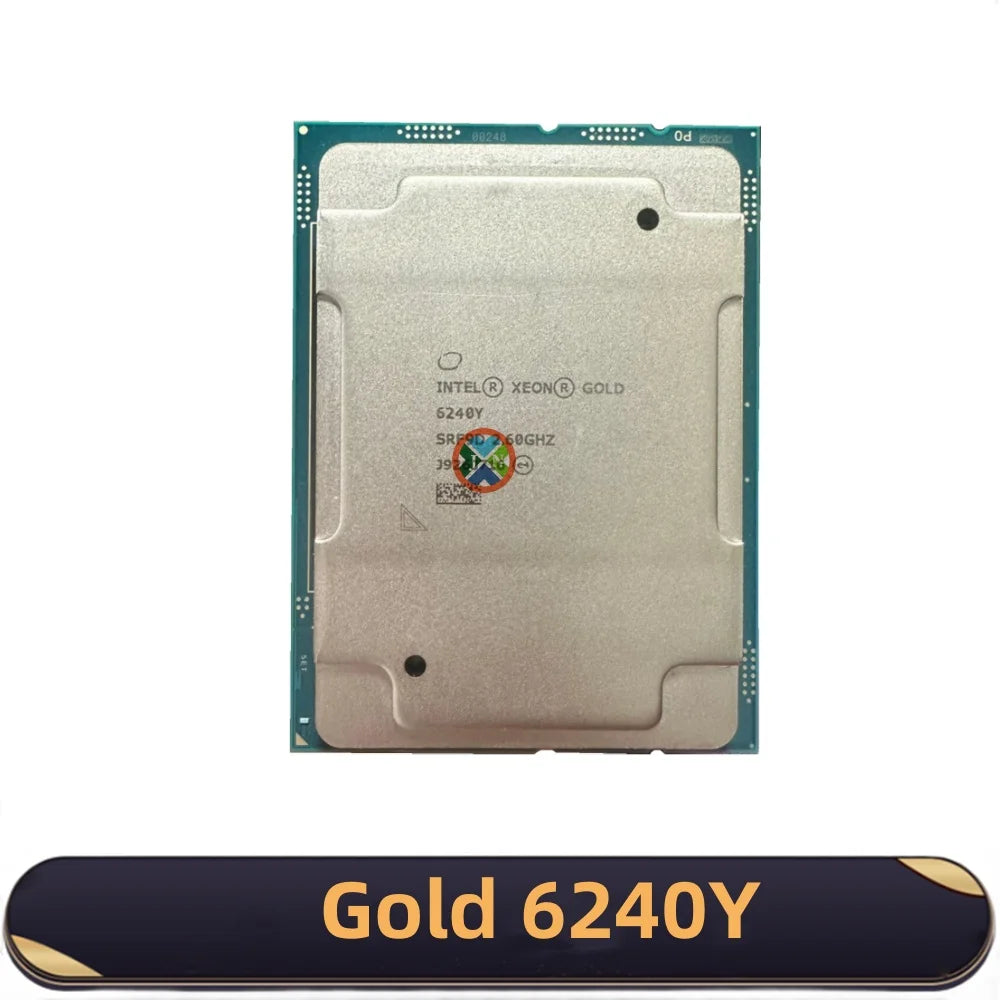 Intel Xeon Gold 6240Y CPU 18-Cores 32-Thread  2.6GHZ 150W LGA3647 Gold6240Y Aurexia off