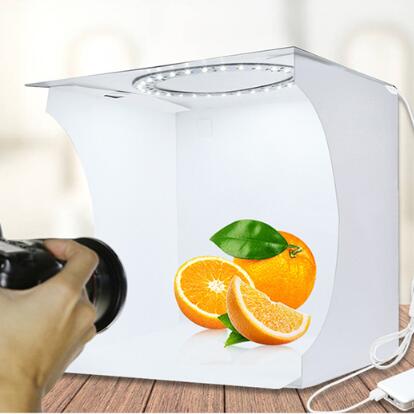 Portable Folding LED Photography Studio with Mini Light Box Aurexia off