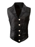 2026 Men's vest retro jacquard vest British style business casual top American style shoulder Aurexia off
