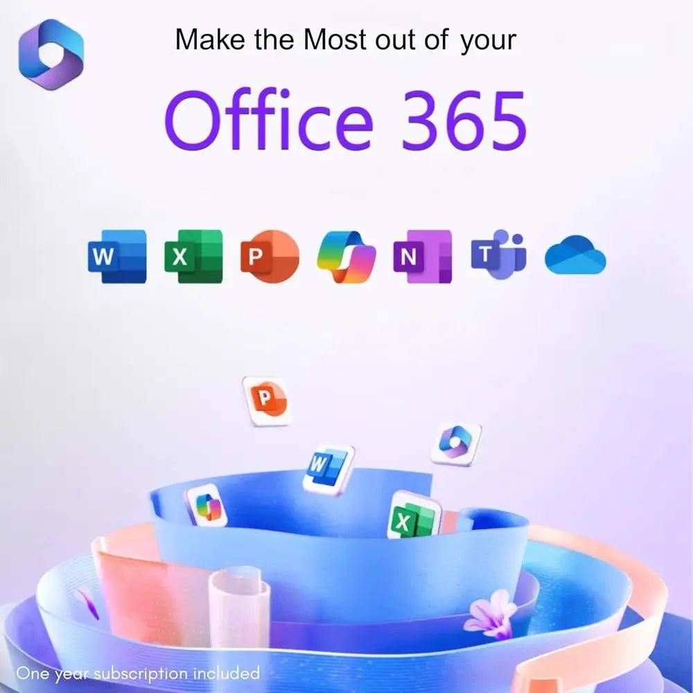 Ultrabook Laptop with Office 365, Intel 2-Core CPU, 1.1TB Storage (1TB Cloud + 64GB SSD), 8GB RAM, Windows 11 Aurexia off