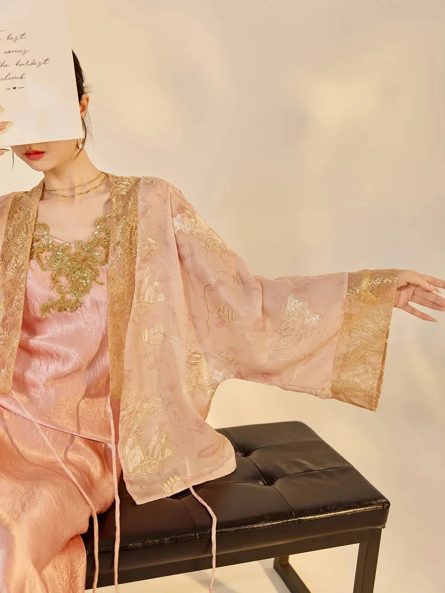 New Chinese Style Fashion Embroidered Jacket Women's Loose Cardigan Top Long Sleeve Cardigan Cheongsam Coat Outerwear Aurexia off