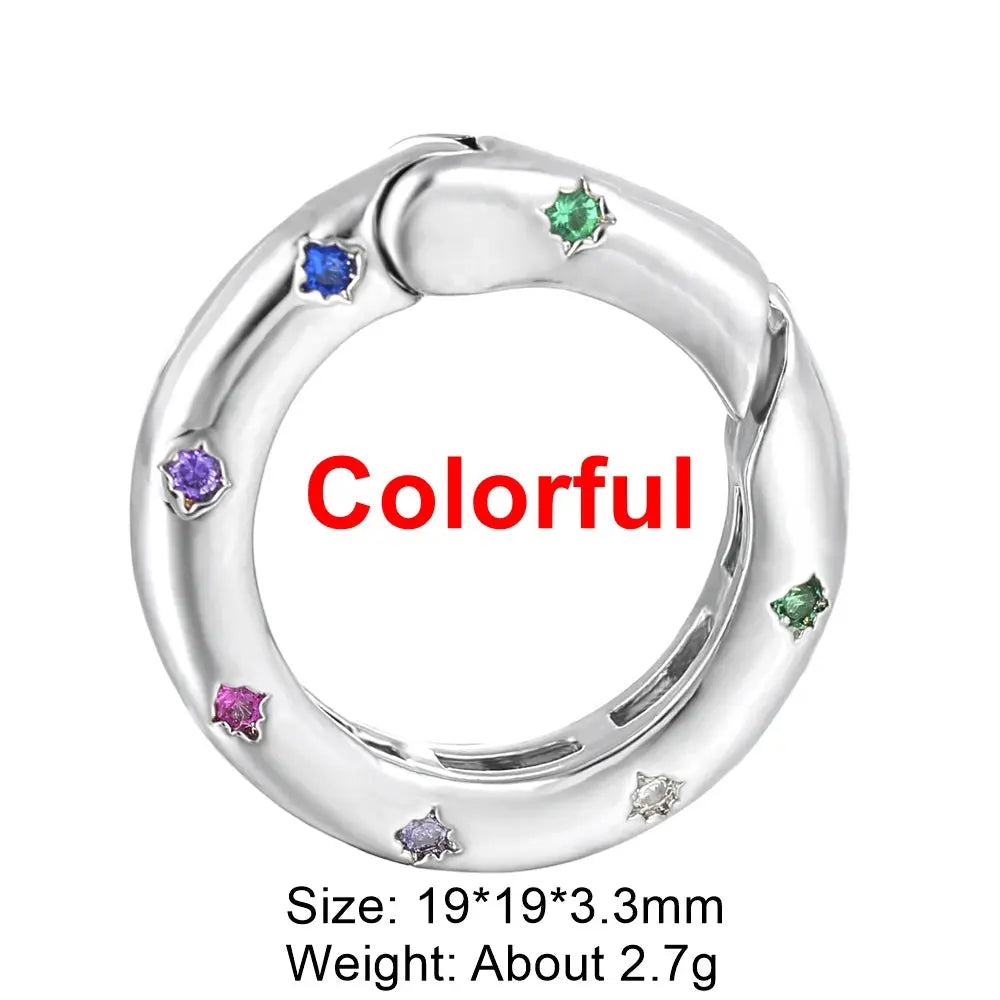 Juya DIY Decoration Carabiner Fastener Spring Lobster Screw Locket Clasps Accessories For Keychain Necklace Making Aurexia off