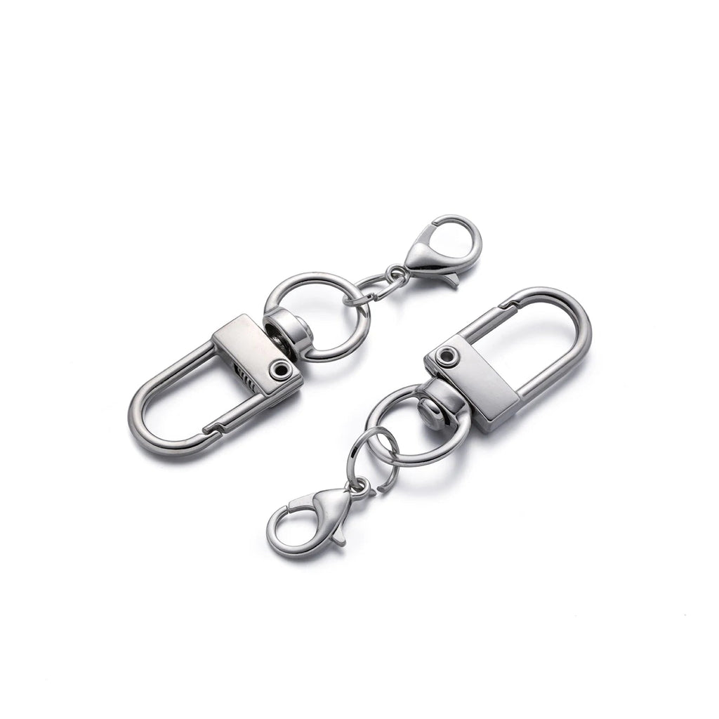 5/10Pcs Alloy Snap Lobster Clasp Hooks with Lobster Clasps Connectors Findings for DIY Key Chain Bags Pendants Supplies Aurexia off