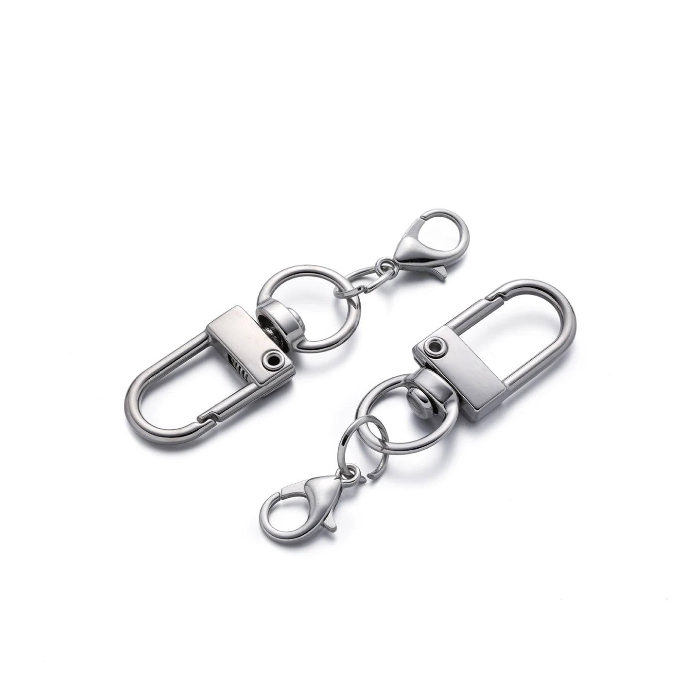 5/10Pcs Alloy Snap Lobster Clasp Hooks with Lobster Clasps Connectors Findings for DIY Key Chain Bags Pendants Supplies Aurexia off