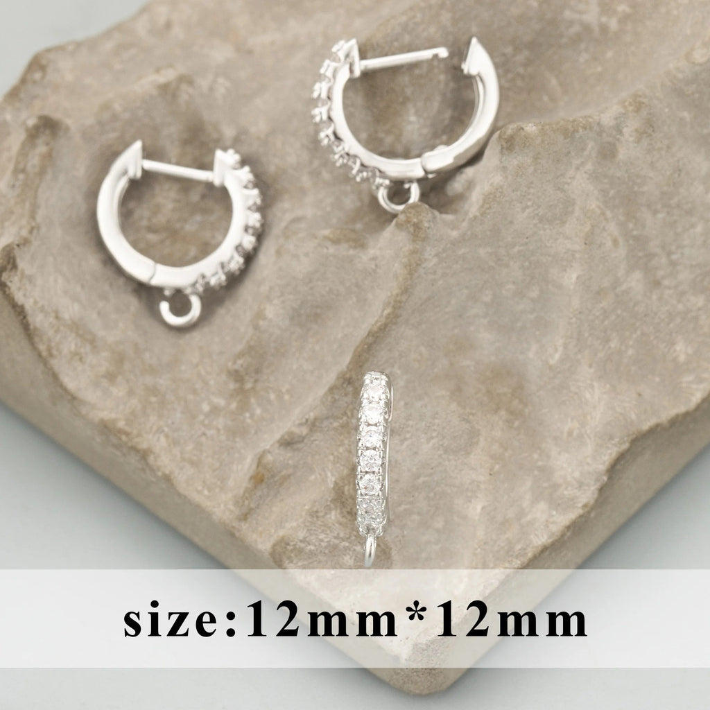 GUFEATHER,6pcs/lot,MG23,jewelry accessories,PVD,18k gold rhodium plated,copper,zircons,charms,clasp hooks,jewelry making Aurexia off