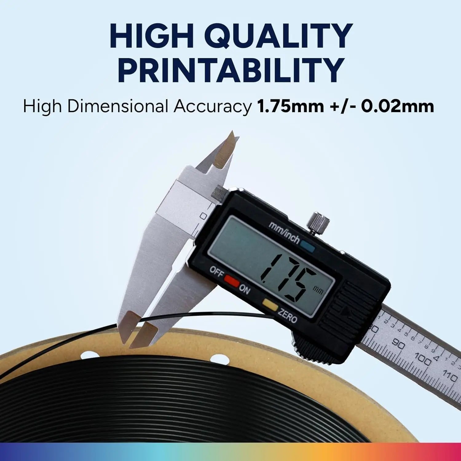 6KG PLA 3D Printer Filament Bundle, 1.75mm, 6 Spools (Black & White), High Accuracy +/-0.02mm Aurexia off