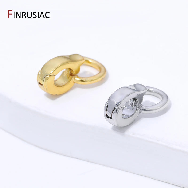 14K Gold Plated Brass Enhancer Pendant Bails Connector for Jewelry Making,Bail for Jewelry,DIY Necklace Bracelet Making Supplies Aurexia off