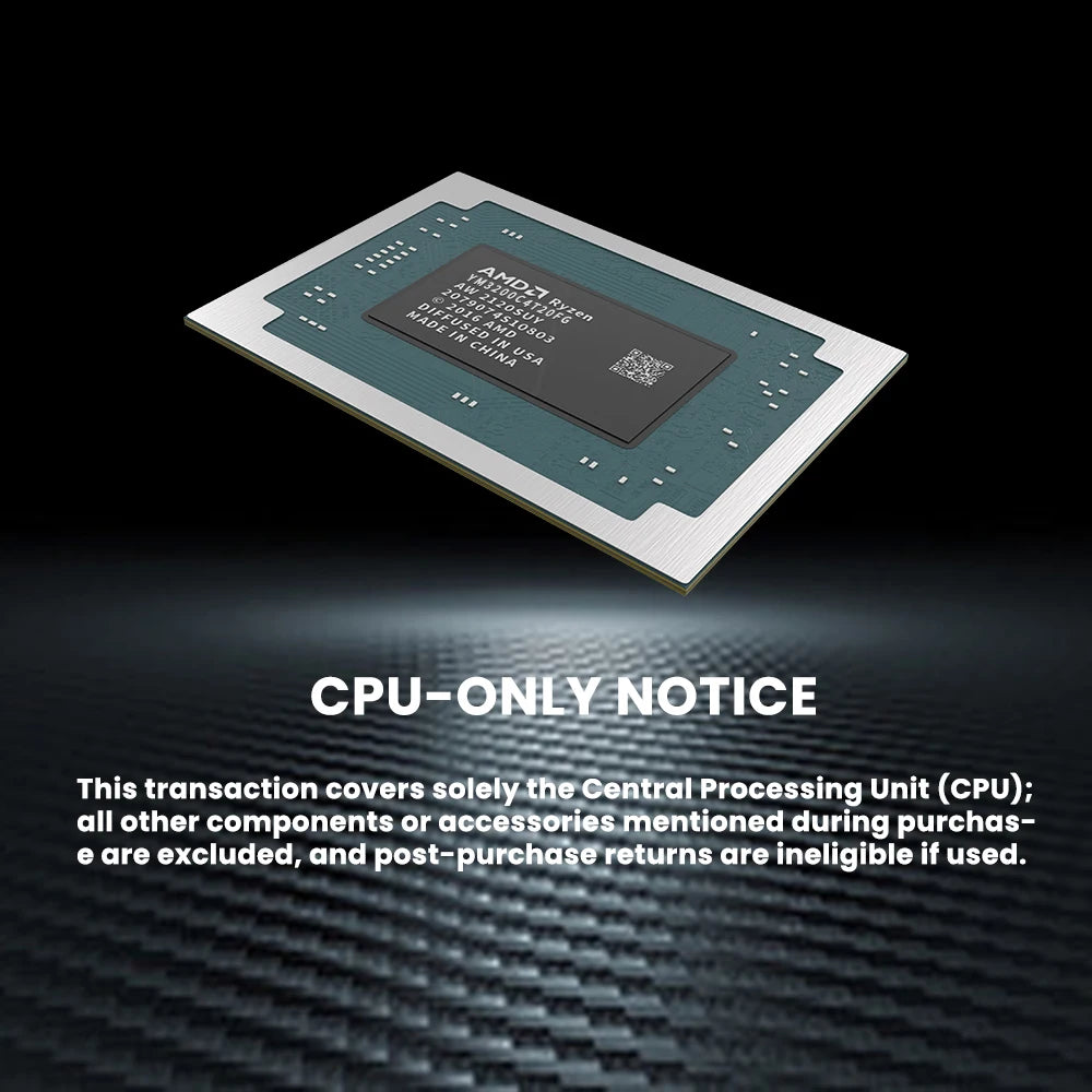 AMD R3 3200U Ryzen 3 3200U Processor 3.5GHz 2-Core 4-Thread 4MB Game Cache 14NM TDP 12-25W Socket FP5 Gaming CPU  YM3200C4T2OFG Aurexia off