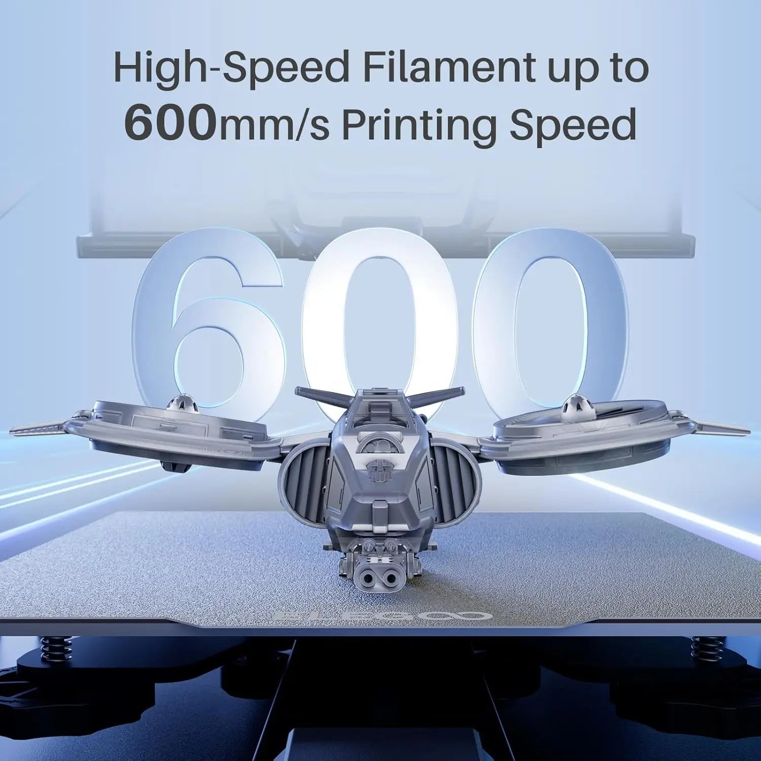 Fast Printing PLA+ 3D Printer Filament Bundle, 1.75mm, 4KG with Dimensional Accuracy +/-0.02mm, Black/White/Blue/Red Aurexia off