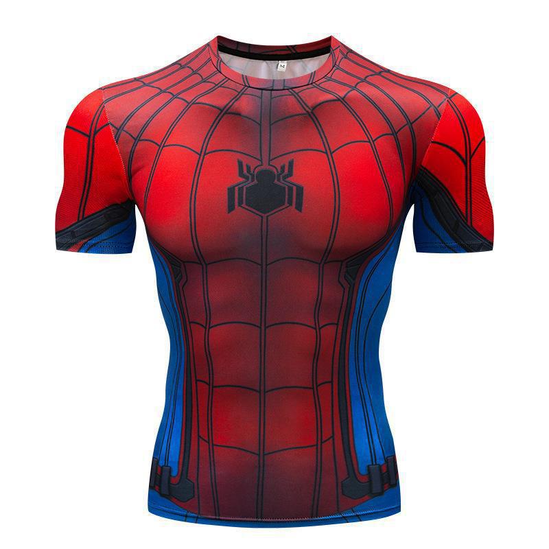 Marvel DC Superheroes 3D Digital Print T-Shirt Aurexia off