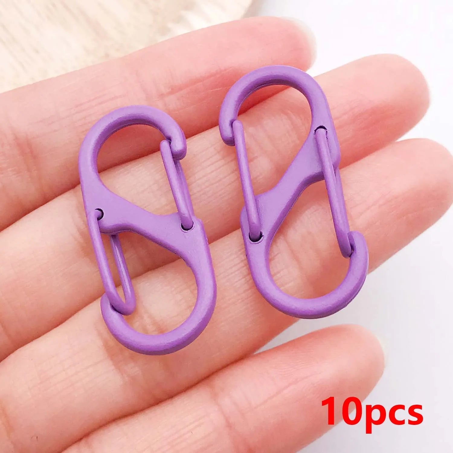 10pcs Multifunctional S Buckle Double Clasp Lobster Clasp Hook Connectors for DIY Bracelet Necklace Jewelry Making Accessories Aurexia off
