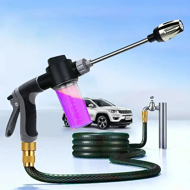 High Pressure Car Wash Water Gun Garden Water Pipe Nozzle, Multifunctional Watering Tool, Powerful Cleaning For Cars and Gardens Aurexia off