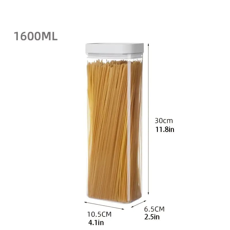 3pc Airtight Food Storage Jars for Kitchen Snacks Aurexia off