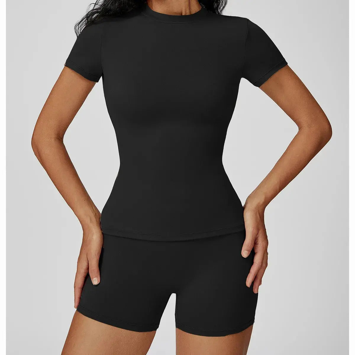 Sports suit for women 2025 new summer Pilates exercise slimming yoga suit professional quick-drying fitness morning jogging suit Aurexia off