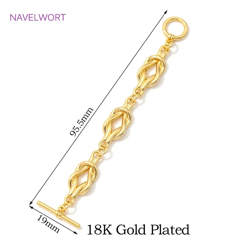 18K Gold Plated OT Clasps Toggle Clasp For Jewelry Making,Brass Bracelet Connector Clasps,For DIY Necklace Making Accessories Aurexia off