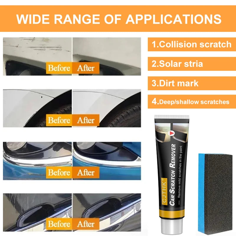 Car Scratch Remover Paint Care Tools Auto Swirl Remover Scratches Repair Polishing Auto Body Grinding Compound Anti Scratch Wax Aurexia off
