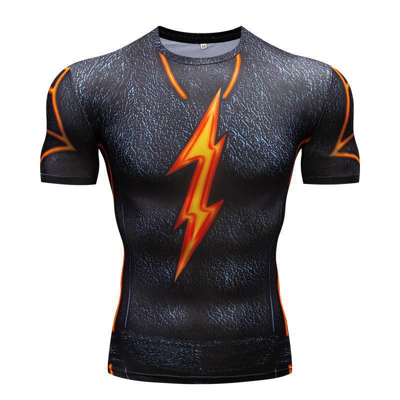 Marvel DC Superheroes 3D Digital Print T-Shirt Aurexia off