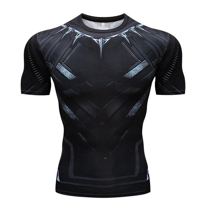 Marvel DC Superheroes 3D Digital Print T-Shirt Aurexia off