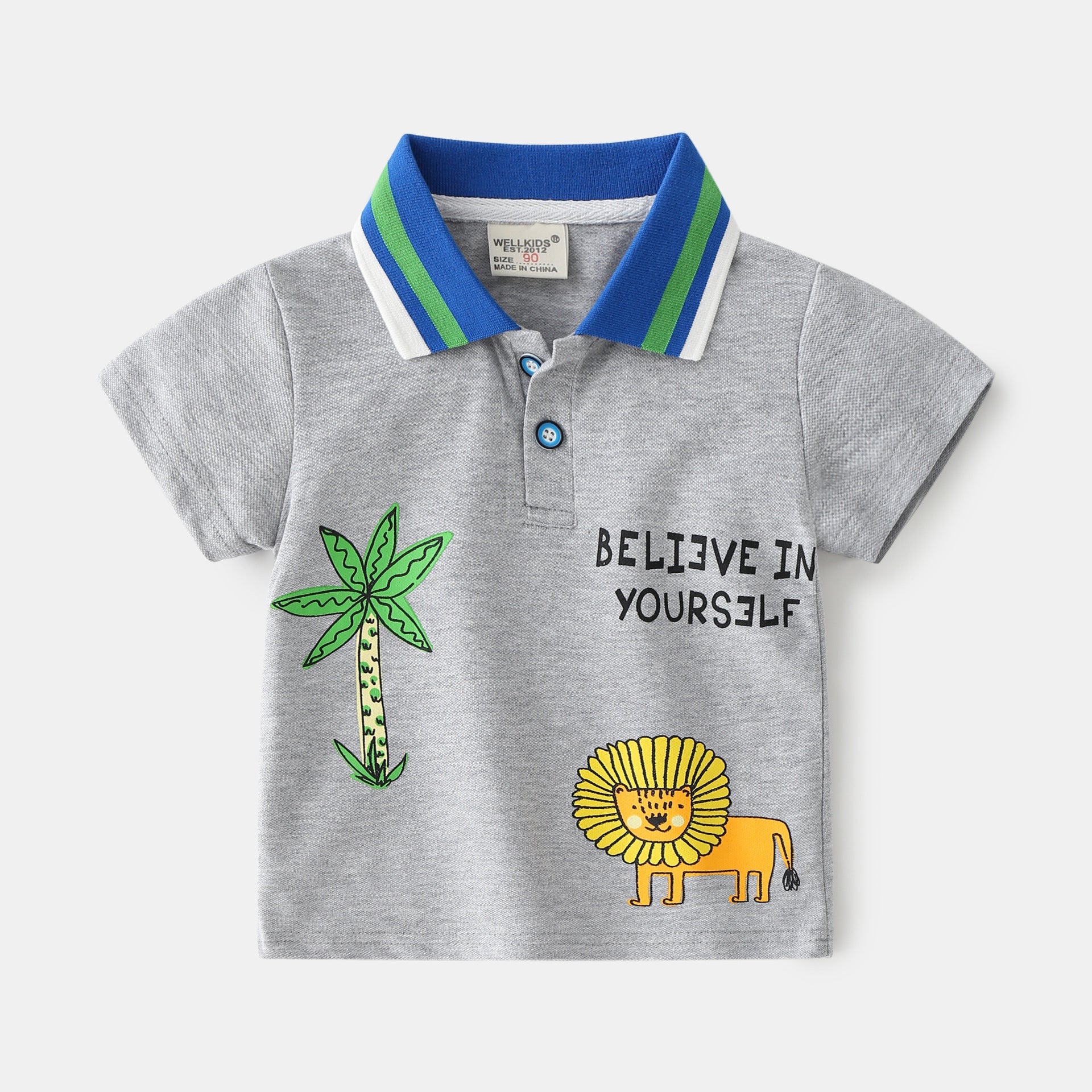 Korean Style Trendy Polo Shirt for Children Aurexia off