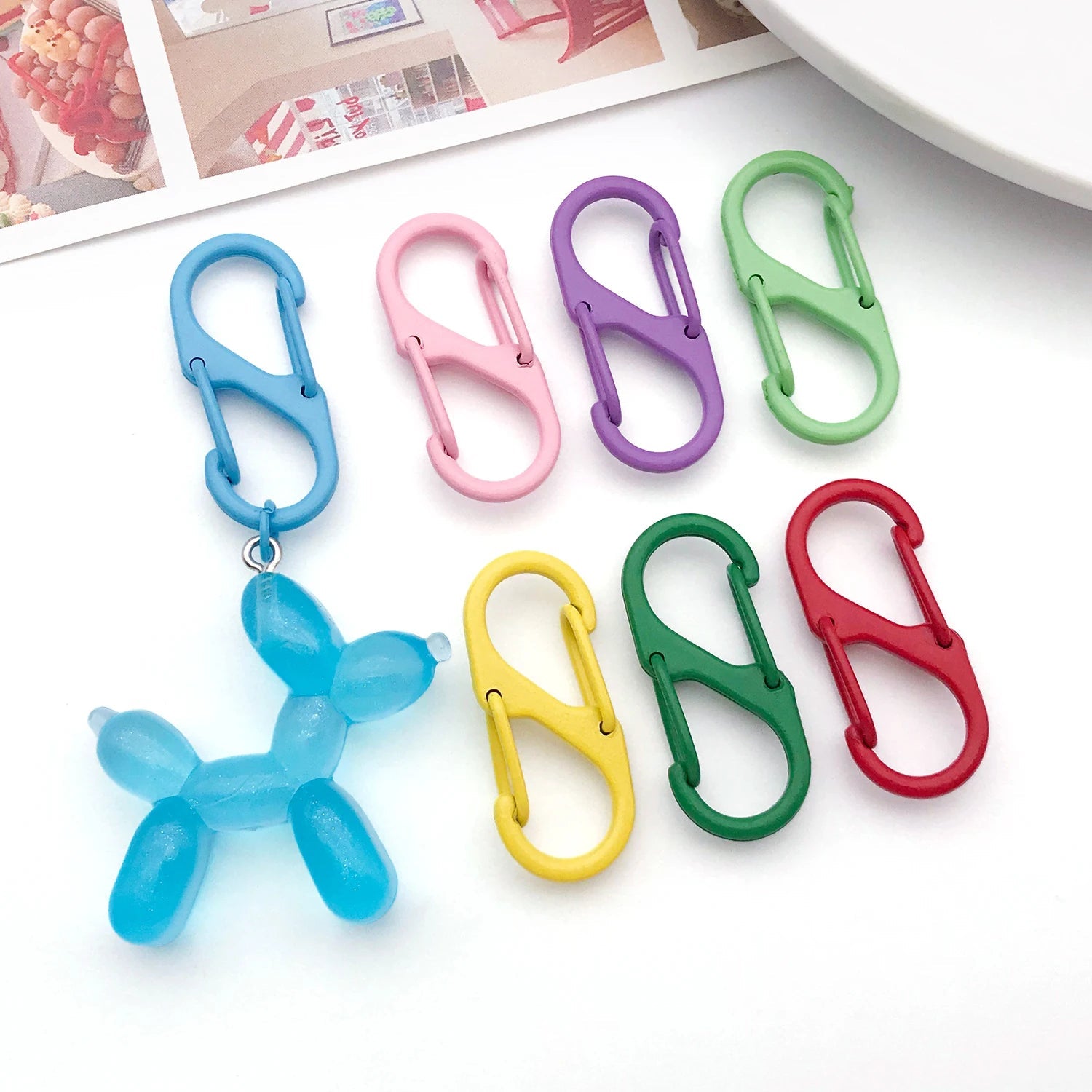 10pcs Multifunctional S Buckle Double Clasp Lobster Clasp Hook Connectors for DIY Bracelet Necklace Jewelry Making Accessories Aurexia off