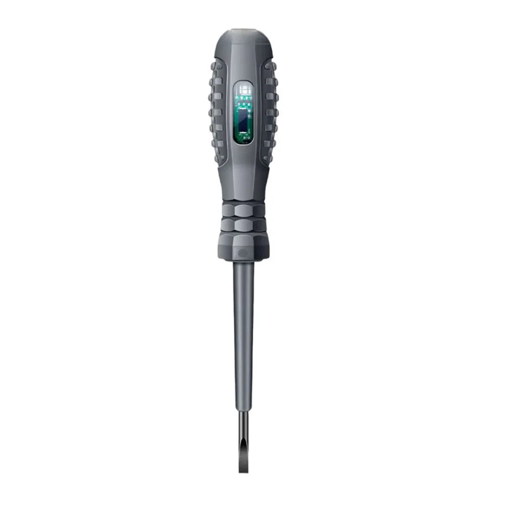 Multifunctional Electrician Test Screwdriver AC Non-contact Induction Test Pen Voltage Tester 70-600V Red Green Induction Lights Aurexia off