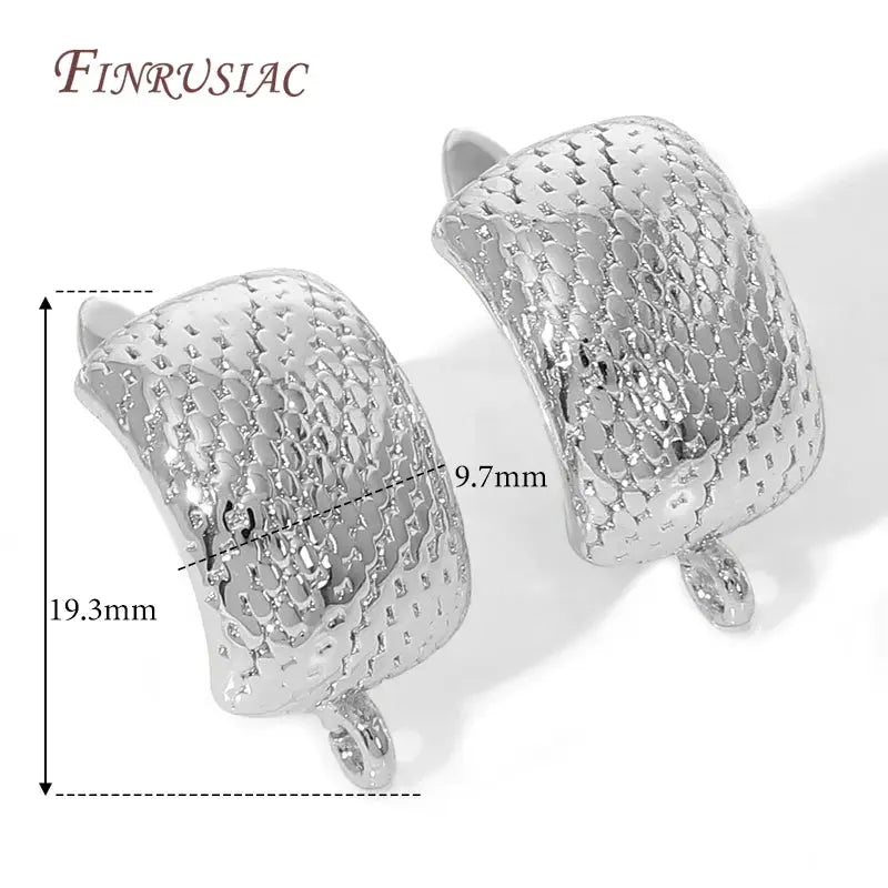 18K Gold Plated,Anti-Allergy Earring Hook Clasps,Supplies For Jewelry,Fasteners Earwires,Earrings Fixtures Accessories Aurexia off