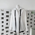 SuperAen Simple White Tops Women 2026 Spring and Summer New Long-sleeved Loose Pullover Casual Office Lady Fashion Shirt Aurexia off