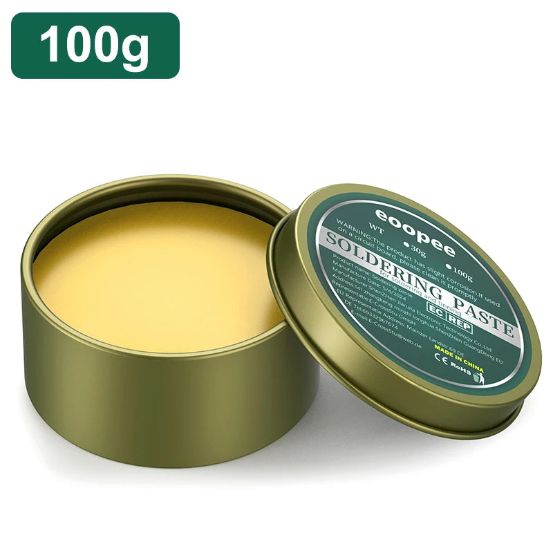 Solder Paste Rosin Flux 10g/30g/100g Lead-free Welding Flux Iron Repair Welding Paste Soldering Tin Soldering Oil Soldering Flux Aurexia off