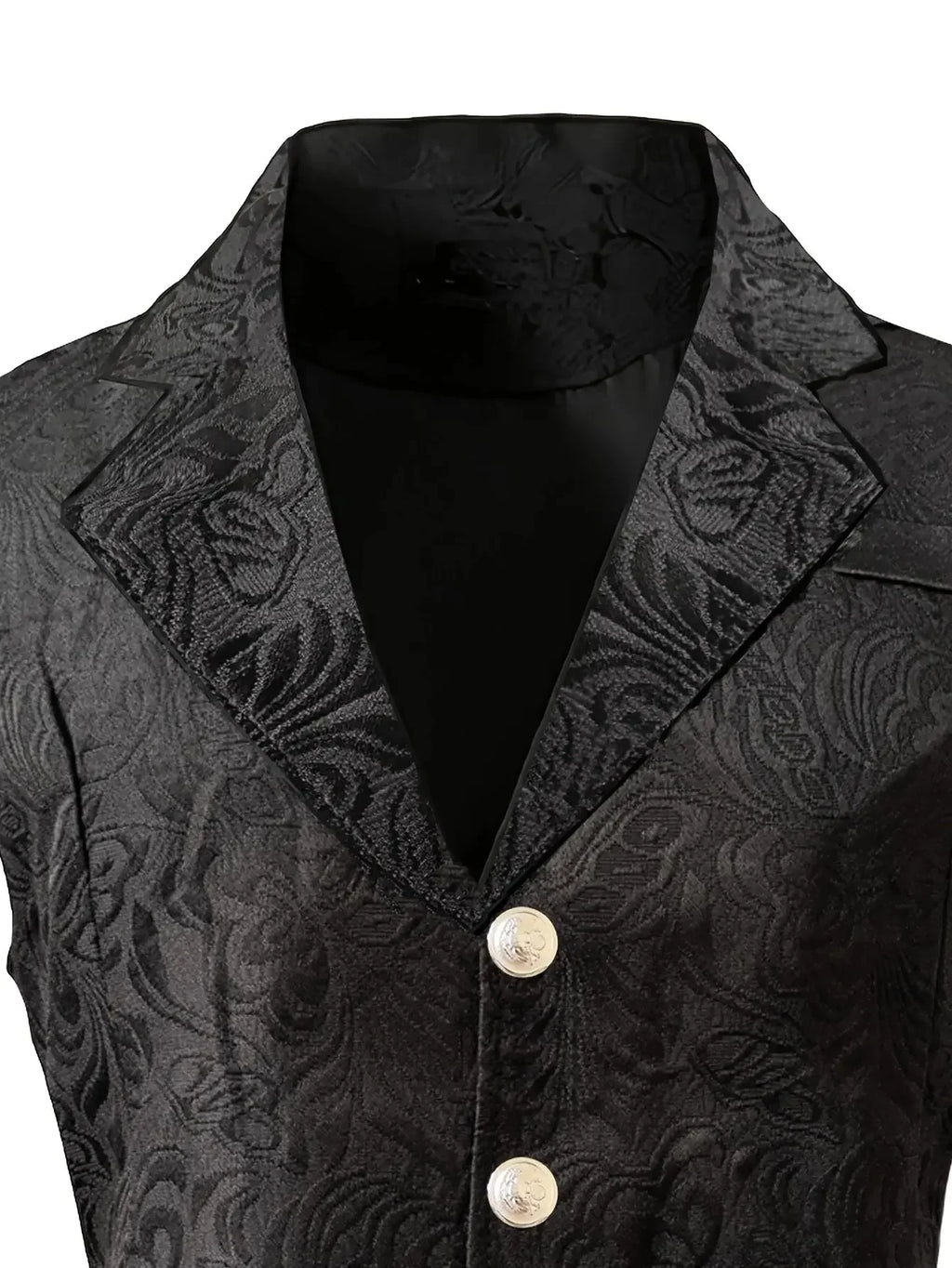 2026 Men's vest retro jacquard vest British style business casual top American style shoulder Aurexia off